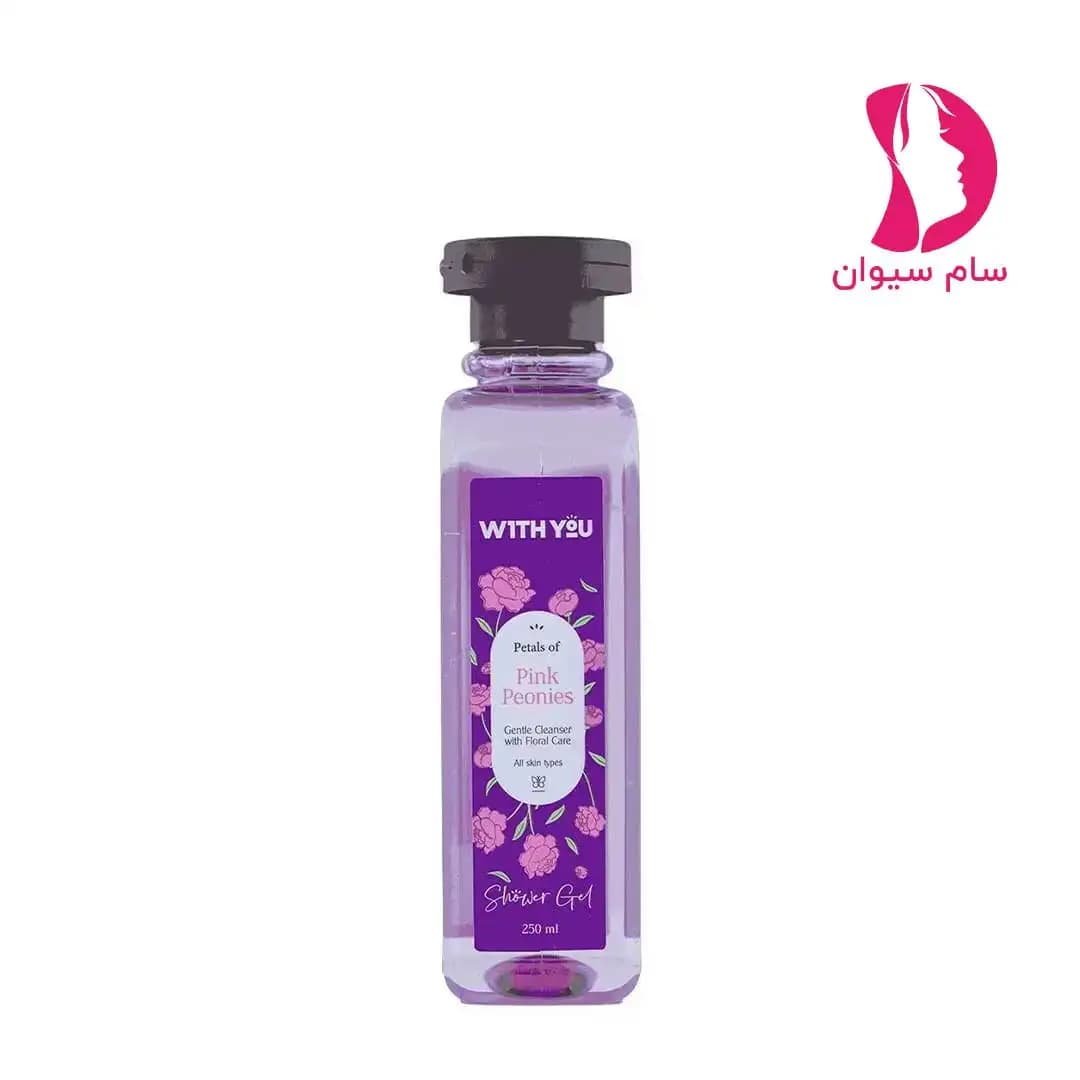 شامپو بدن پینک پیونی مناسب پوست نرمال ویت یو(Pink Peonies With You) — تصویر ۲