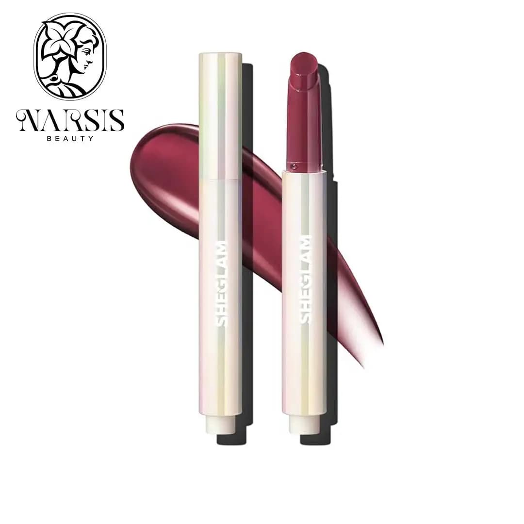 بالم لب براق شیگلم مدل POUT-PERFECT رنگ BERRY SEASON