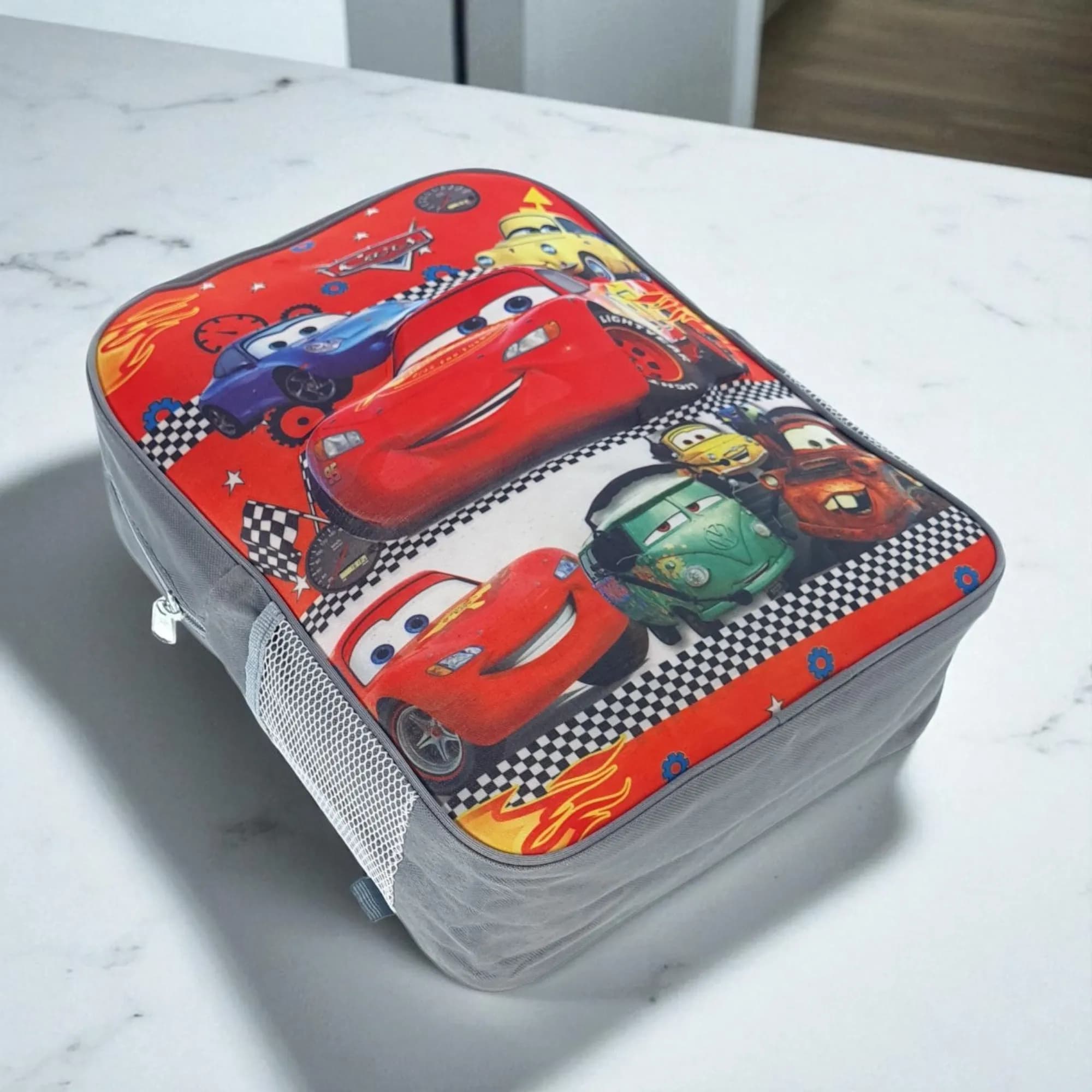 کوله پشتی بچگانه طرح ماشین مک کوئین McQueen مدل (اقتصادی) کد ECO-MACQ — تصویر ۵