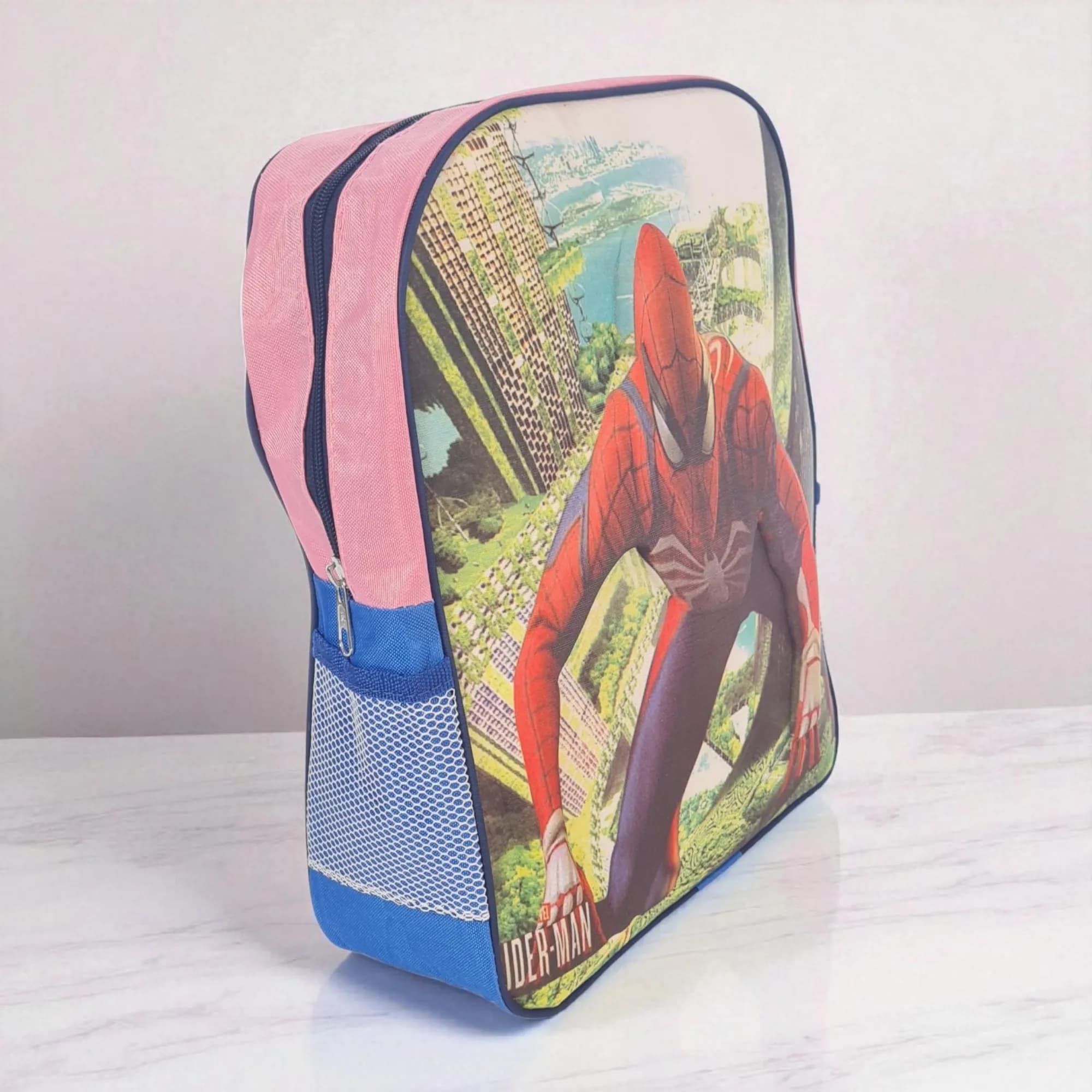کوله پشتی بچگانه طرح مرد عنکبوتی SPIDER MAN مدل (اقتصادی) کد ECO-SPMAN — تصویر ۵