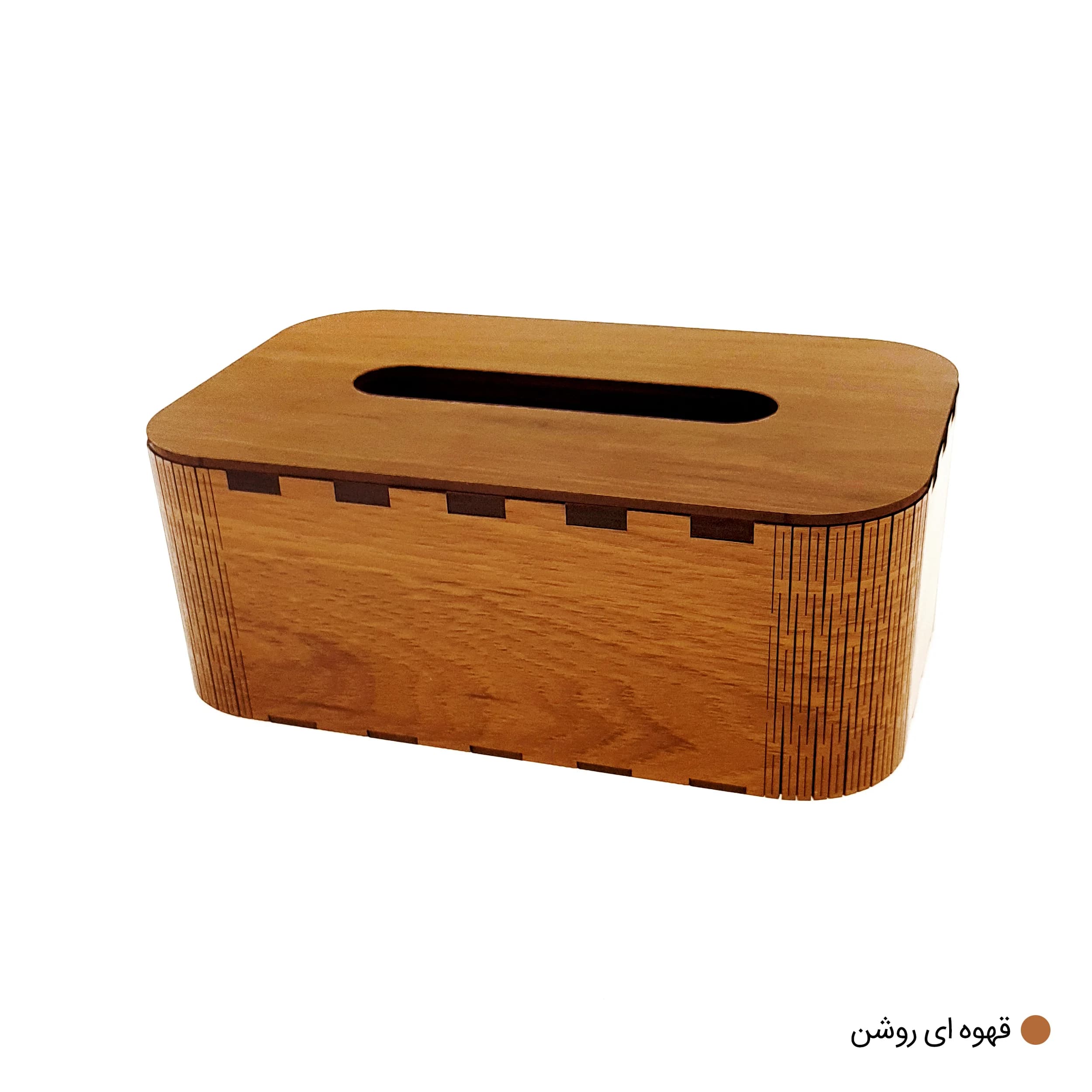 جعبه دستمال کاغذی مدل مینیمال کد JD-M — تصویر ۴