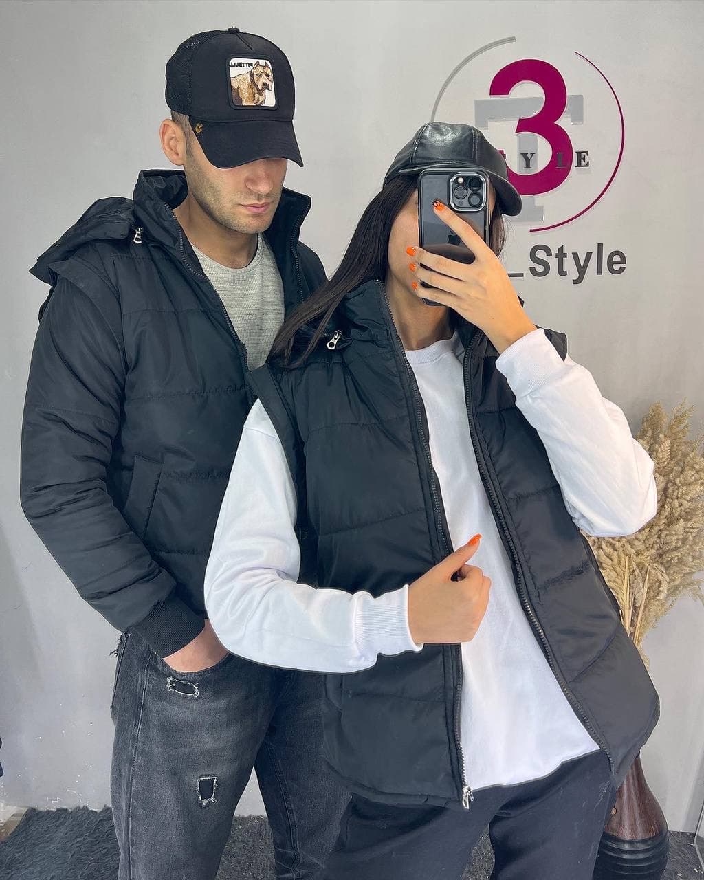 کاپشن پافر شو زنانه و مردانه کد ۱۴۶۹ — تصویر ۲