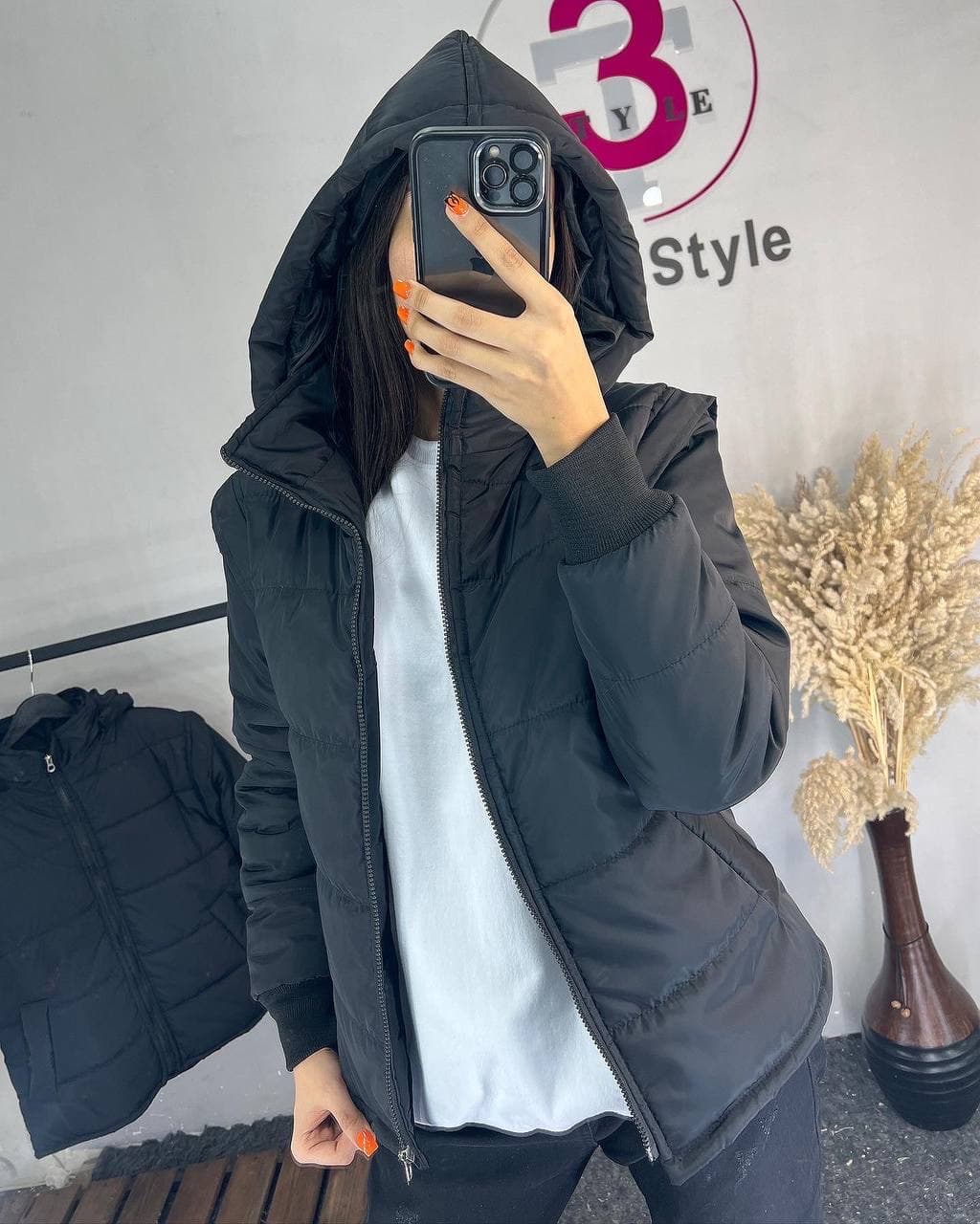 کاپشن پافر شو زنانه و مردانه کد ۱۴۶۹ — تصویر ۷