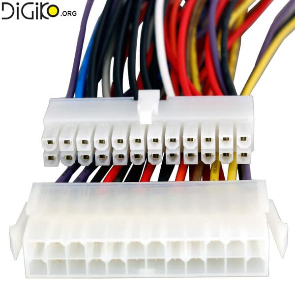 کابل افزایش برق 24 پین پاور کیس