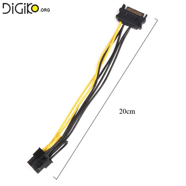 تبدیل برق 8و6 پین گرافیک به برق SATA — تصویر ۳