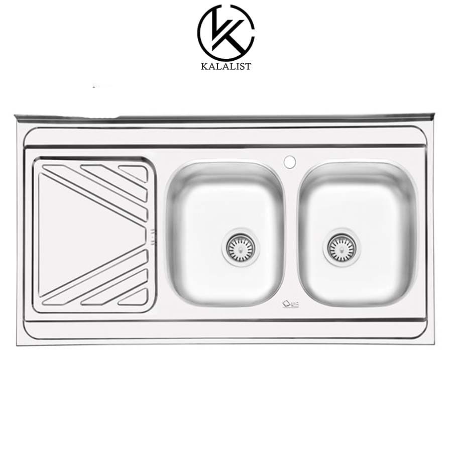 سینک ایلیا استیل نیمه فانتزی روکار مدل 3051