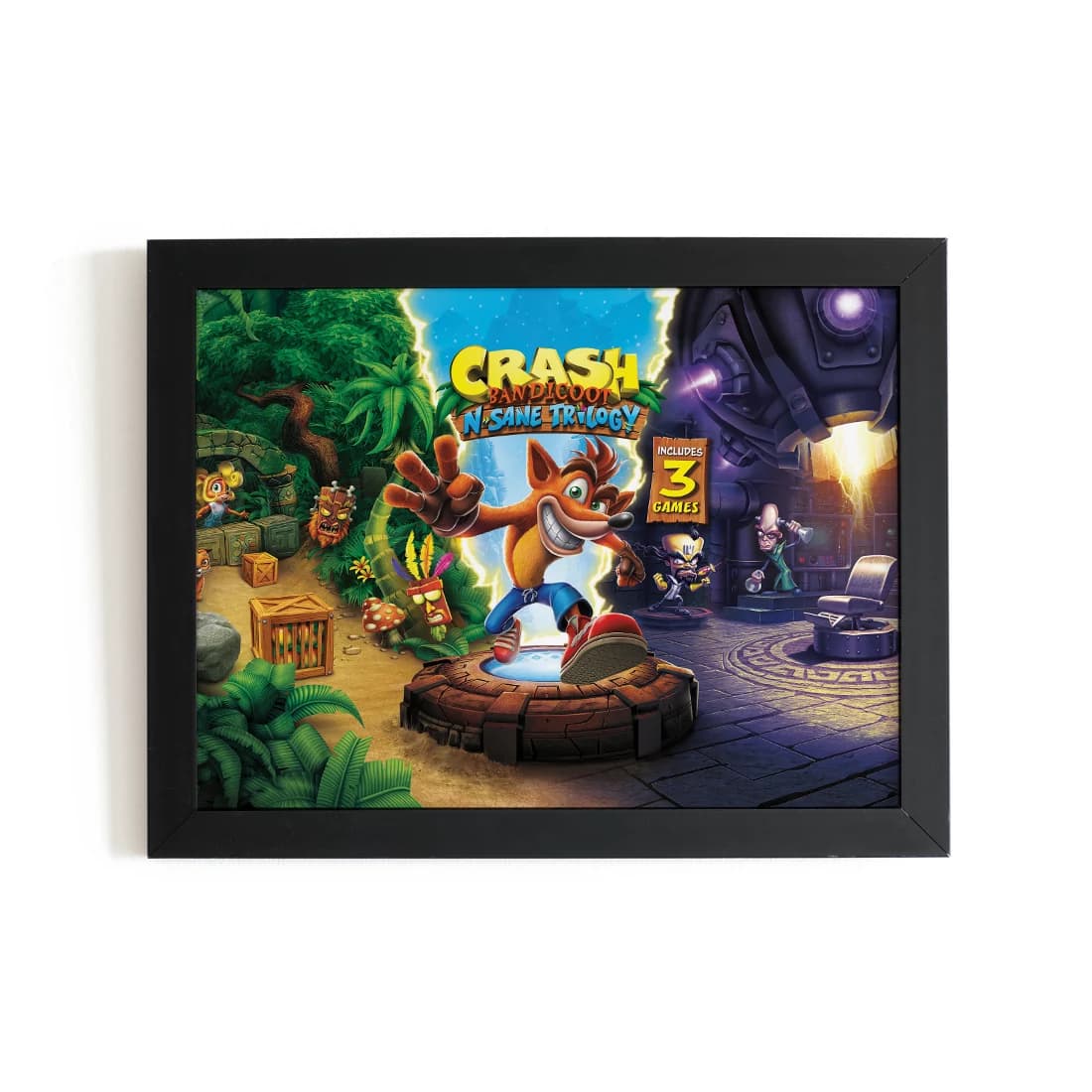 تابلو قاب کراش بندیکوت Crash Bandicoot