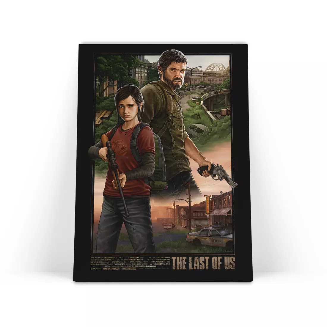 تابلو شاسی لست آف آس طرح 3 The last of us