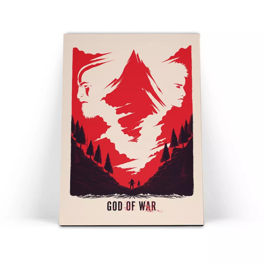 تابلو شاسی گاد آف وار طرح 10 GOD OF WAR