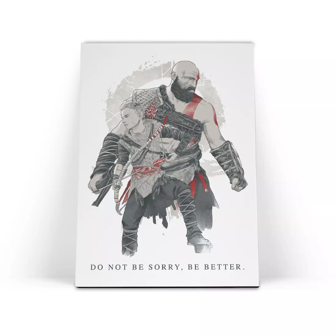 تابلو شاسی گاد آف وار طرح 9 GOD OF WAR