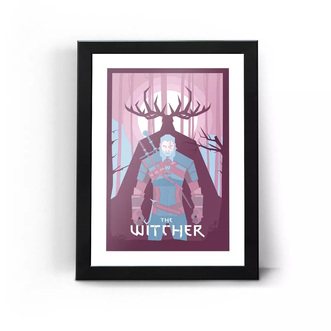 تابلو قاب ویچر طرح 19 The Witcher