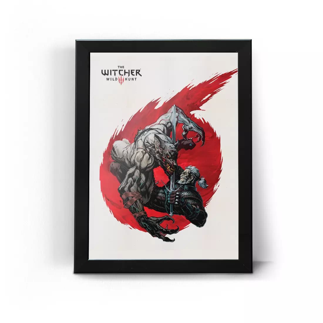 تابلو قاب ویچر طرح 3 The Witcher