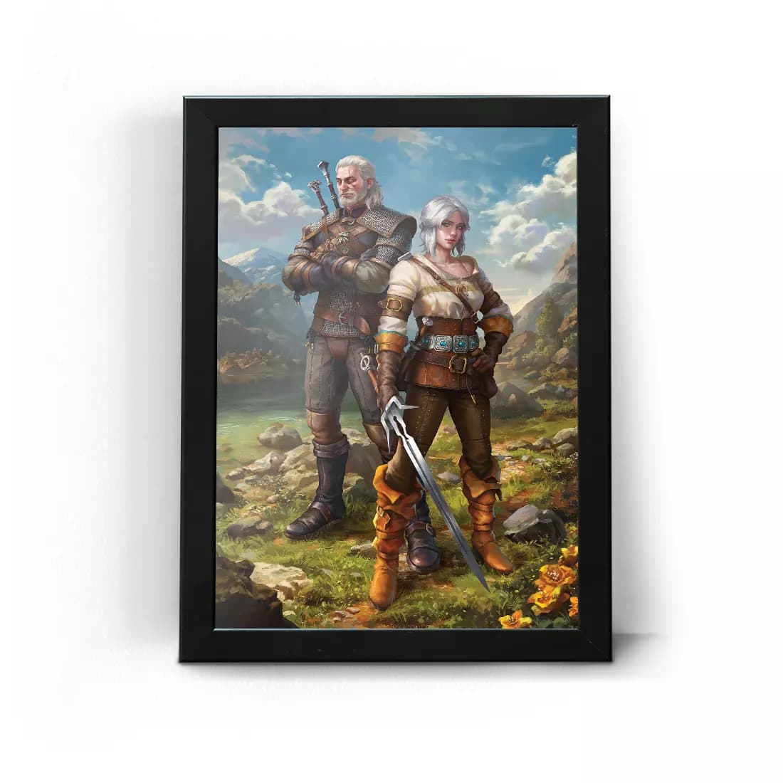 تابلو قاب ویچر طرح 1 The Witcher