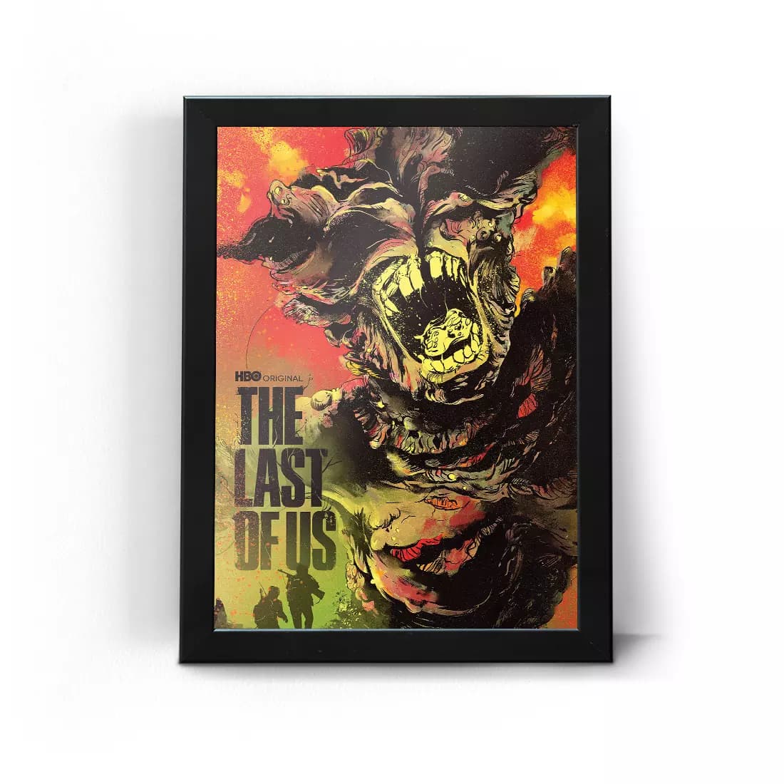 تابلو قاب لست آف آس The last of us طرح کلیکر