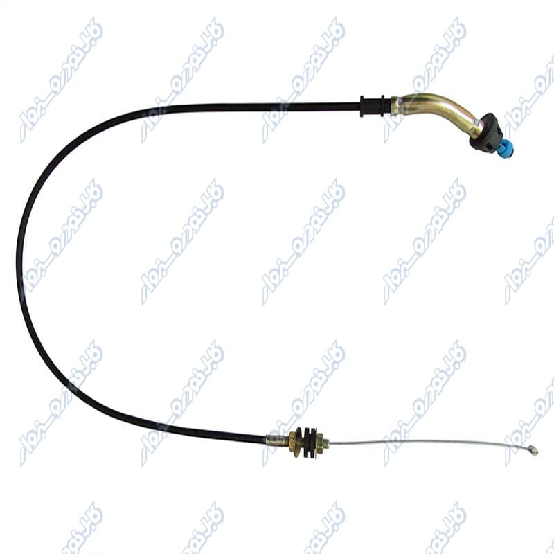 سیم گاز پراید کاربراتوری (لوله خم) SKC (سبزوار) اصلی کد 115745 — تصویر ۴
