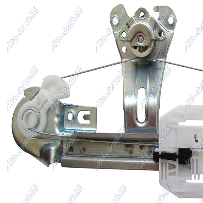 شیشه بالابر دستی عقب (سمت راست) پژو 206 SKC (سبزوار) اصلی کد 116101 — تصویر ۲