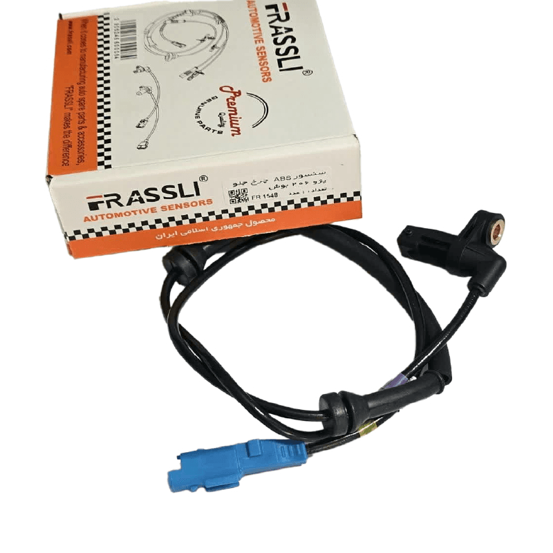 سنسور ABS چرخ جلو پژو 206 (بوش-سوکت آبی) کد 1548 فراسلی