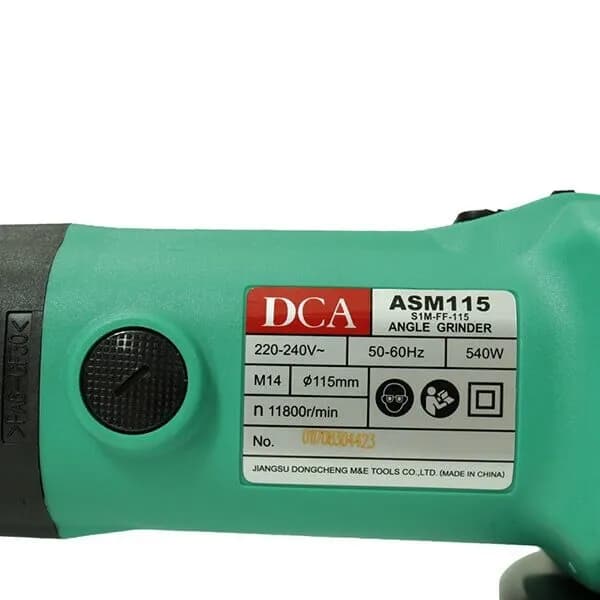 مینی فرز 115میلیمتر 750وات DCA مدل ASM115 — تصویر ۳