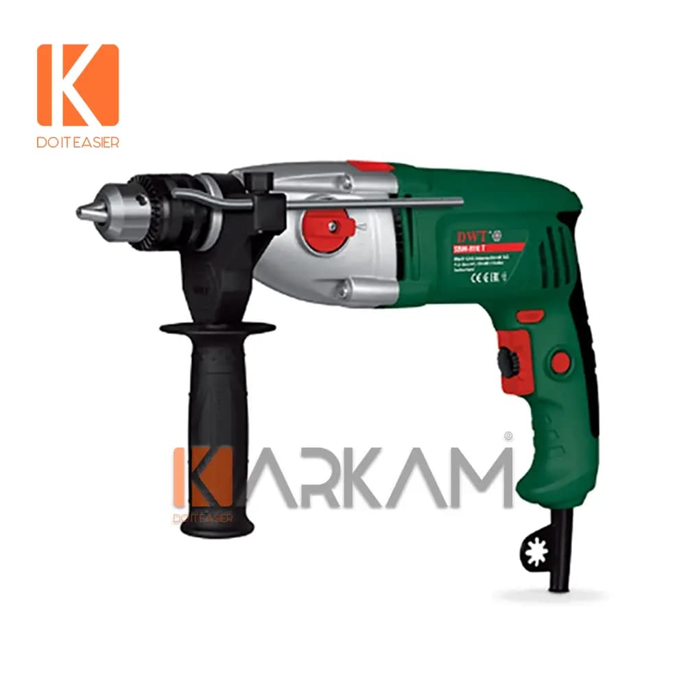 دریل 13 میلیمتر دوسرعته DWT مدل SBM810 T