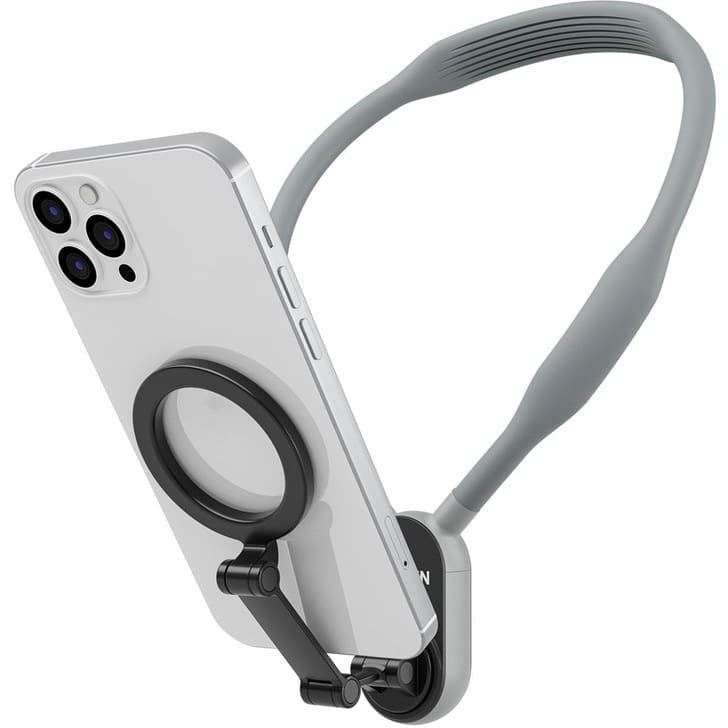 هولدر موبایل گردنی تلسین Telesin magnetic neck holder MNM-002 Max لیبل هولوگرامی مارک تلسین حک شده خرید تک و عمده — تصویر ۷