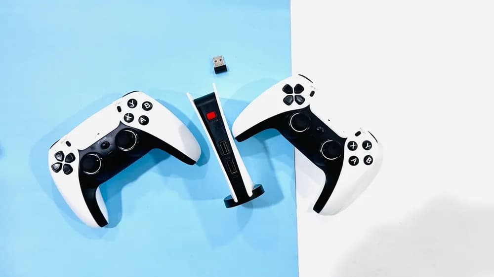 کنسول بازی game Stick M23 اصل گارانتی دو دسته 64 گیگ رم — تصویر ۷