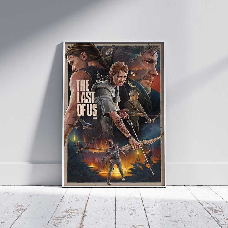 تابلو گیمینگ the last of us — تصویر ۲