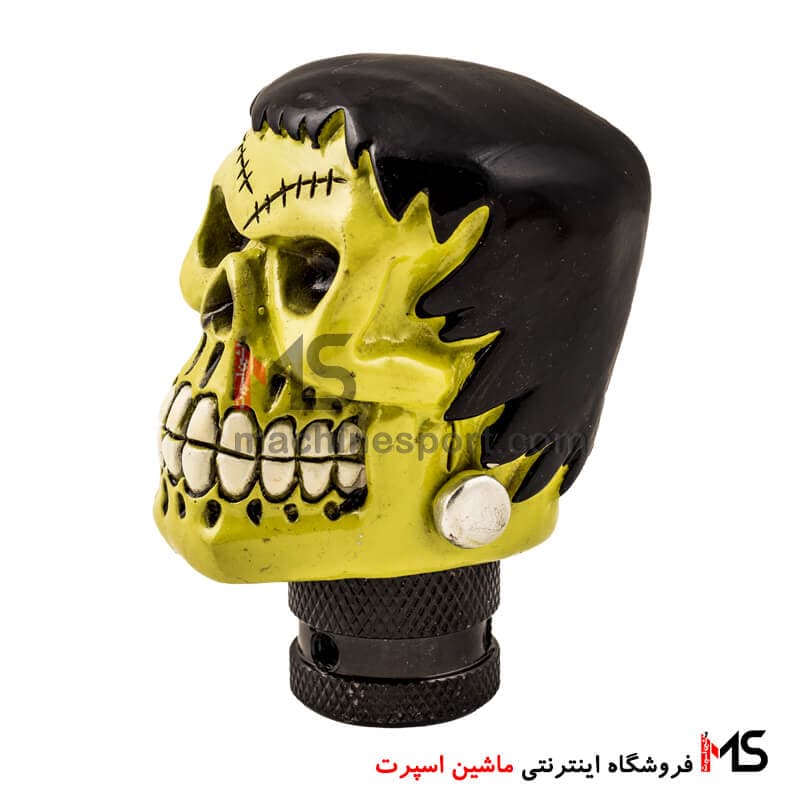 سر دنده جمجمه کله اسکلت سبز — تصویر ۲