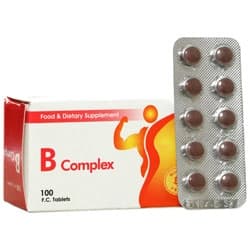 ب کمپلکس داروپخش 100 عددی