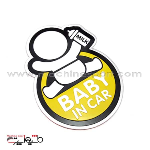 استیکر بیبی این کار Baby In Car Sticker — تصویر ۲