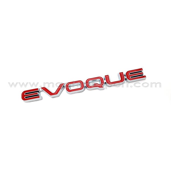 آرم رنجروور ایووک EVOQUE قرمز رنگ 16.5 سانت