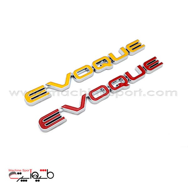 آرم رنجروور ایووک EVOQUE قرمز رنگ 16.5 سانت — تصویر ۳