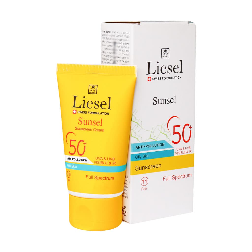 کرم ضد آفتاب پوست چرب SPF50 سانسل لایسل 40 میل