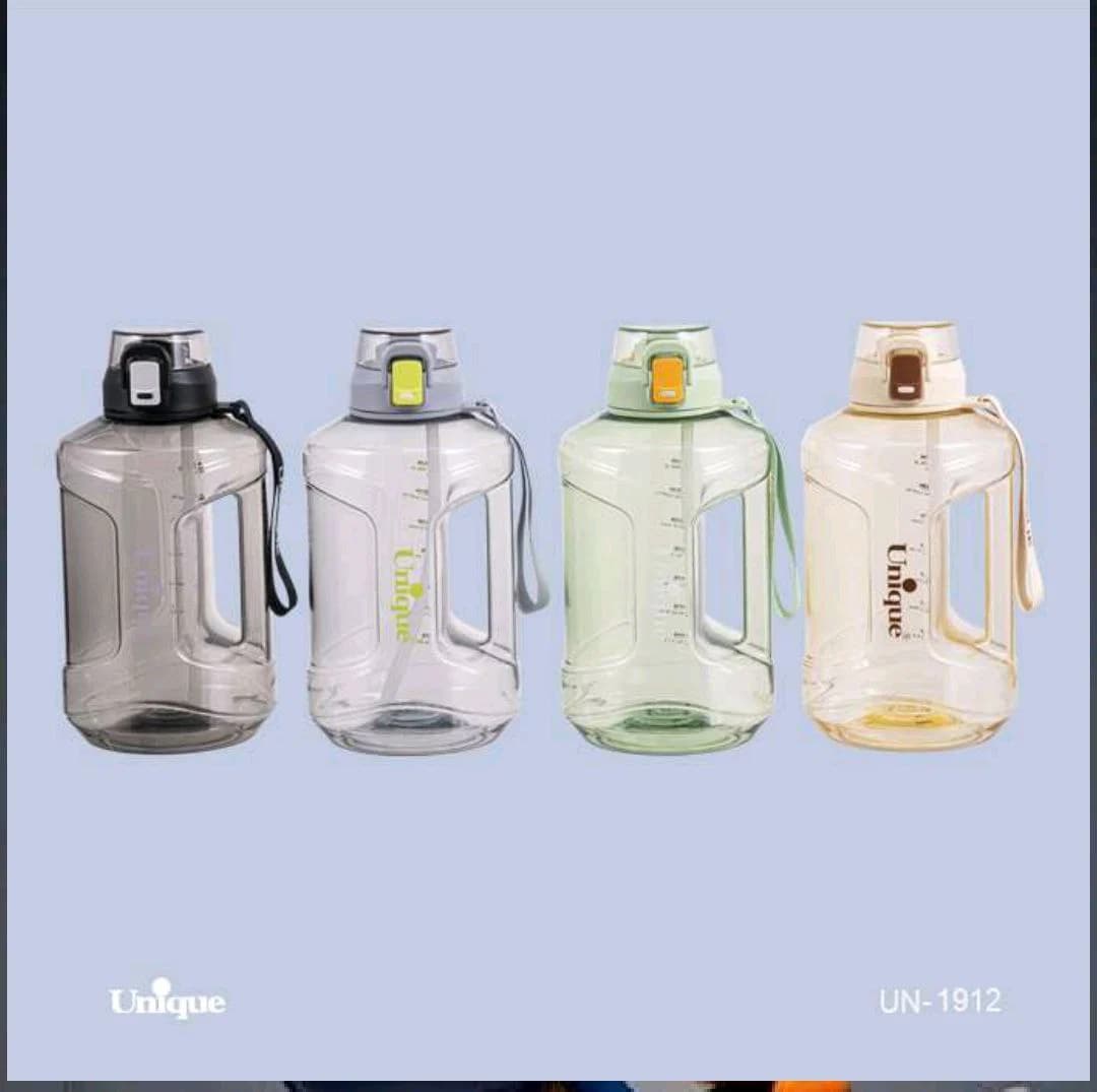 بطری آب پلاستیکی 2200میلی یونیک کد UN-1912