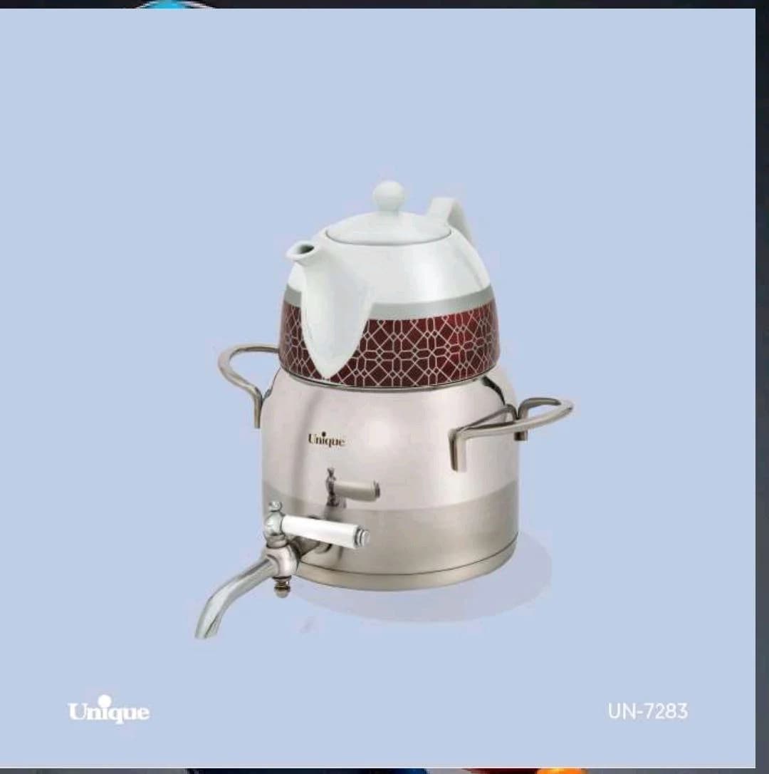 کتری قوری 2/5لیتر استیل یونیک کد UN-7283