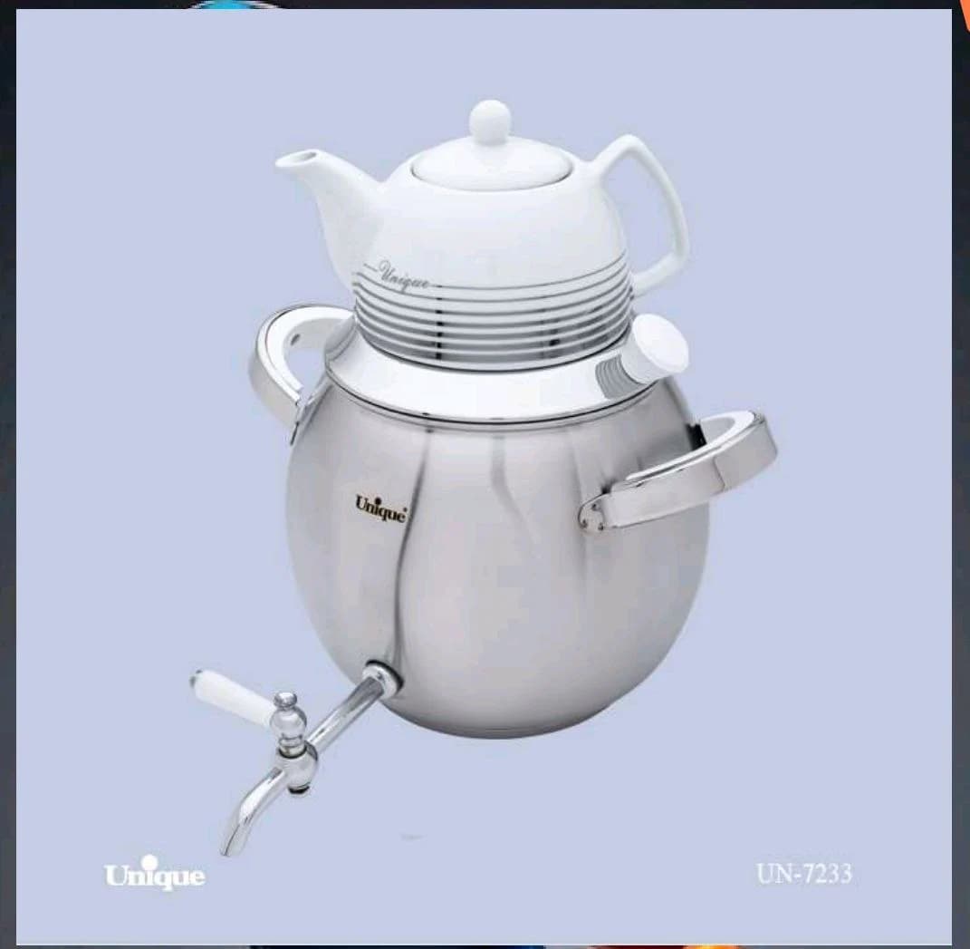 کتری قوری 6لیتر شیردار یونیک کد UN-7233