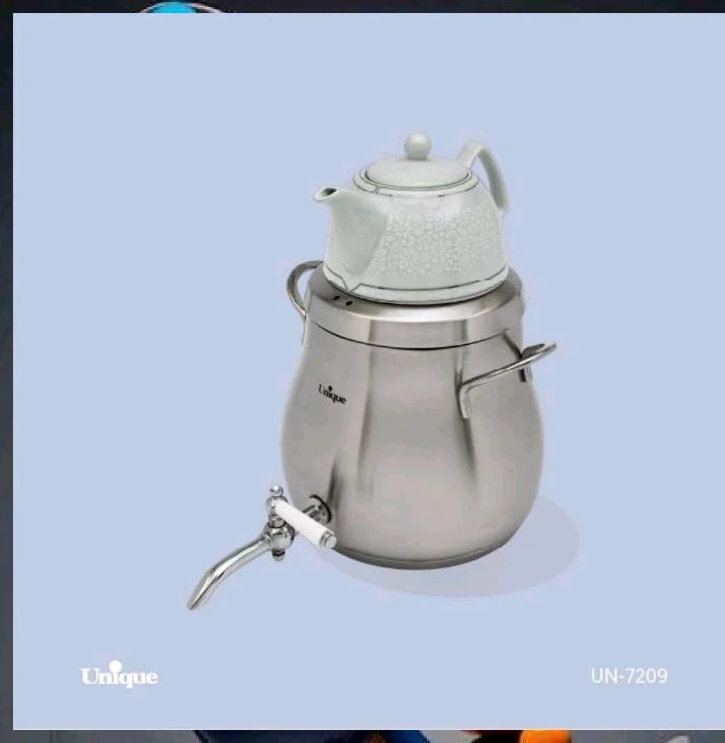 کتری قوری 4/5لیتر استیل یونیک کد UN-7209