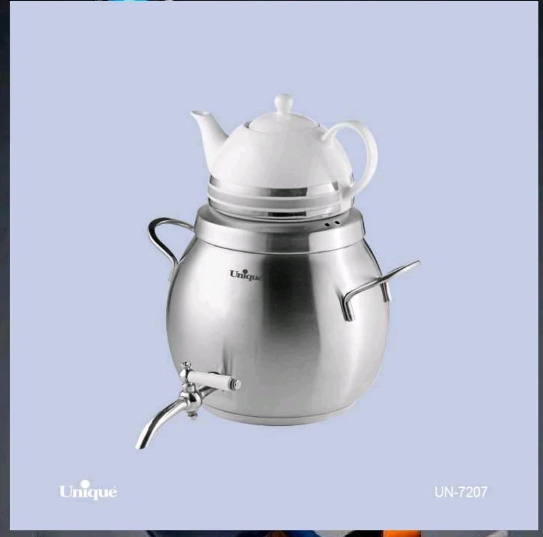 کتری قوری 5/5لیتر استیل یونیک کد UN-7207