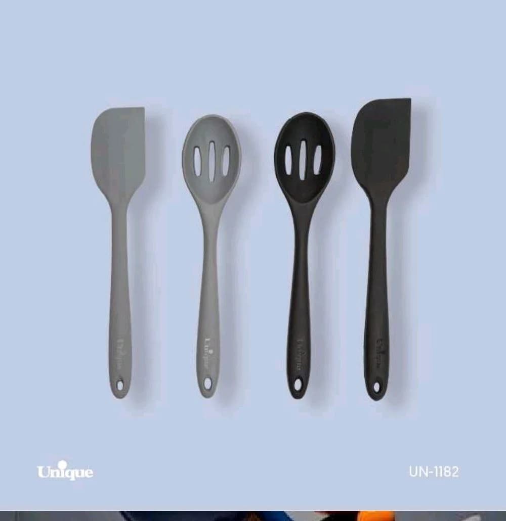 لیسک و قاشق بزرگ تمام سیلیکون یونیک کد UN-1182