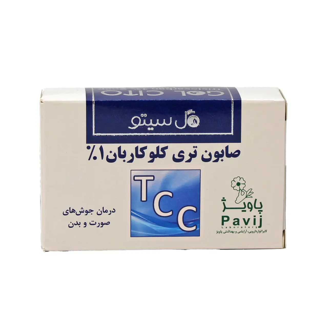 صابون تی سی سی گل سیتو 100 گرم