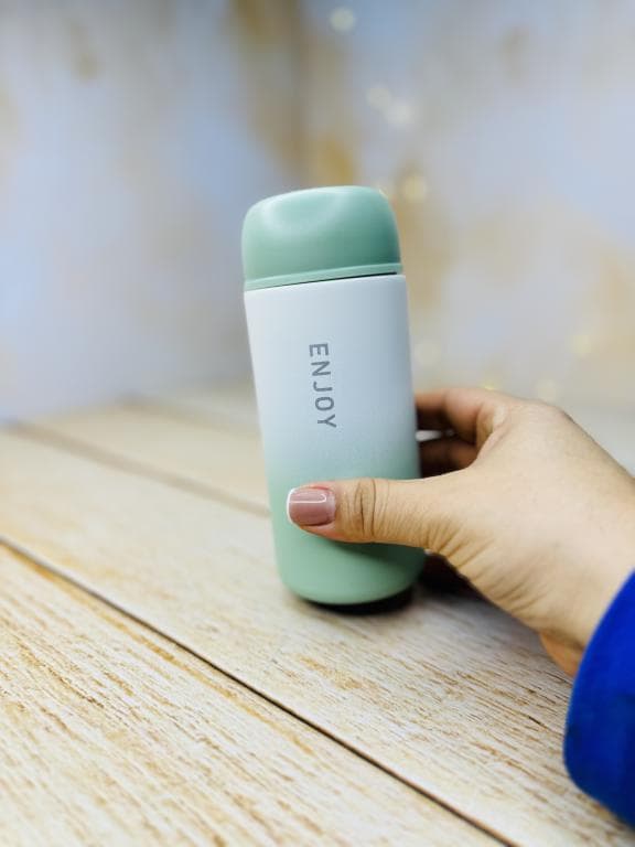 مينى فلاسك استیل آمبره پاستیلی ENJOY حجم ٢٨٠ ميل كد 3060 — تصویر ۲