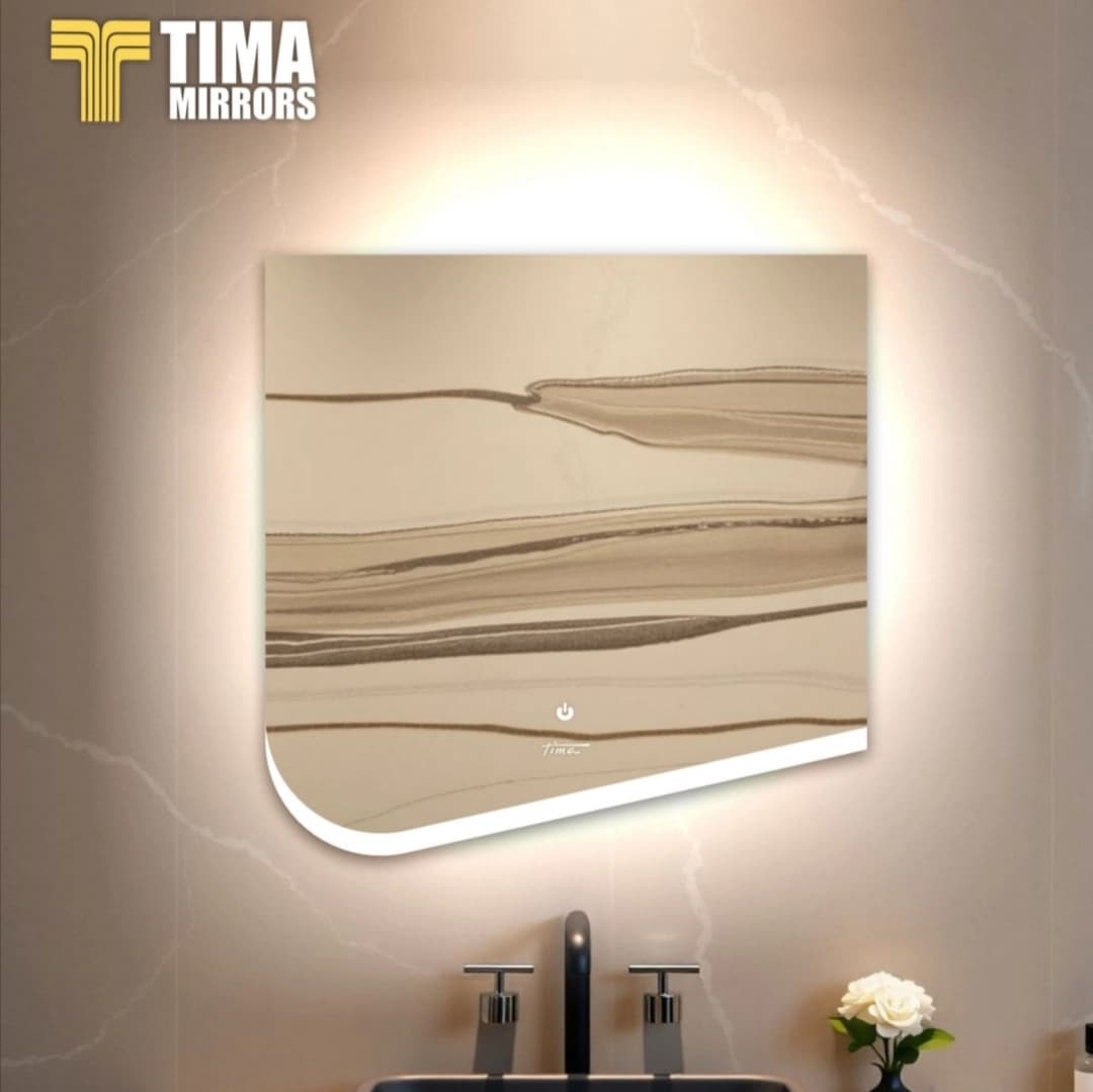 آینه سرویس بهداشتی تیما Tima مدل هوشمند کد 940 سایز 70 در 70