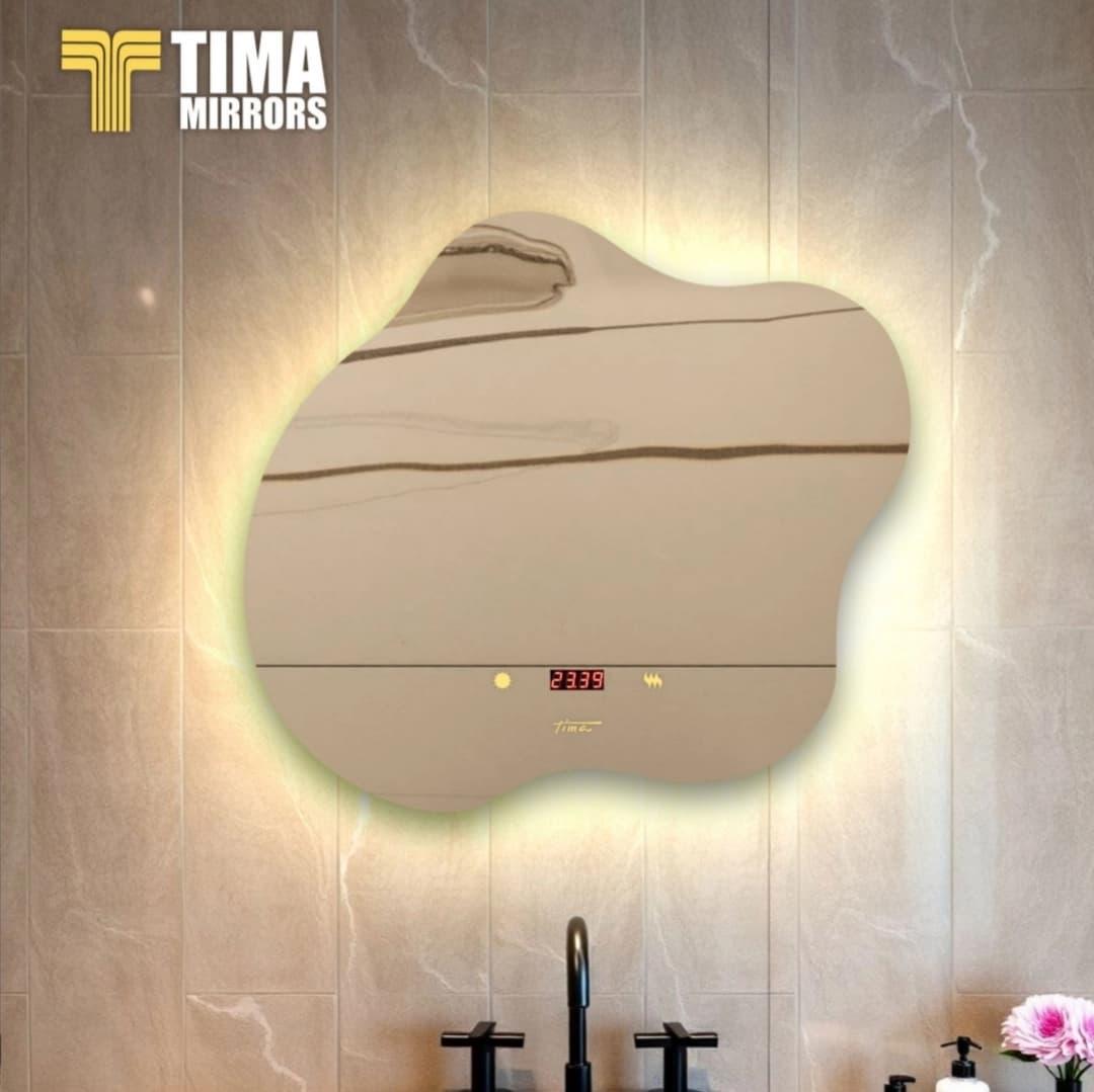 آینه سرویس بهداشتی تیما Tima مدل هوشمند کد 910 سایز 70 در 60