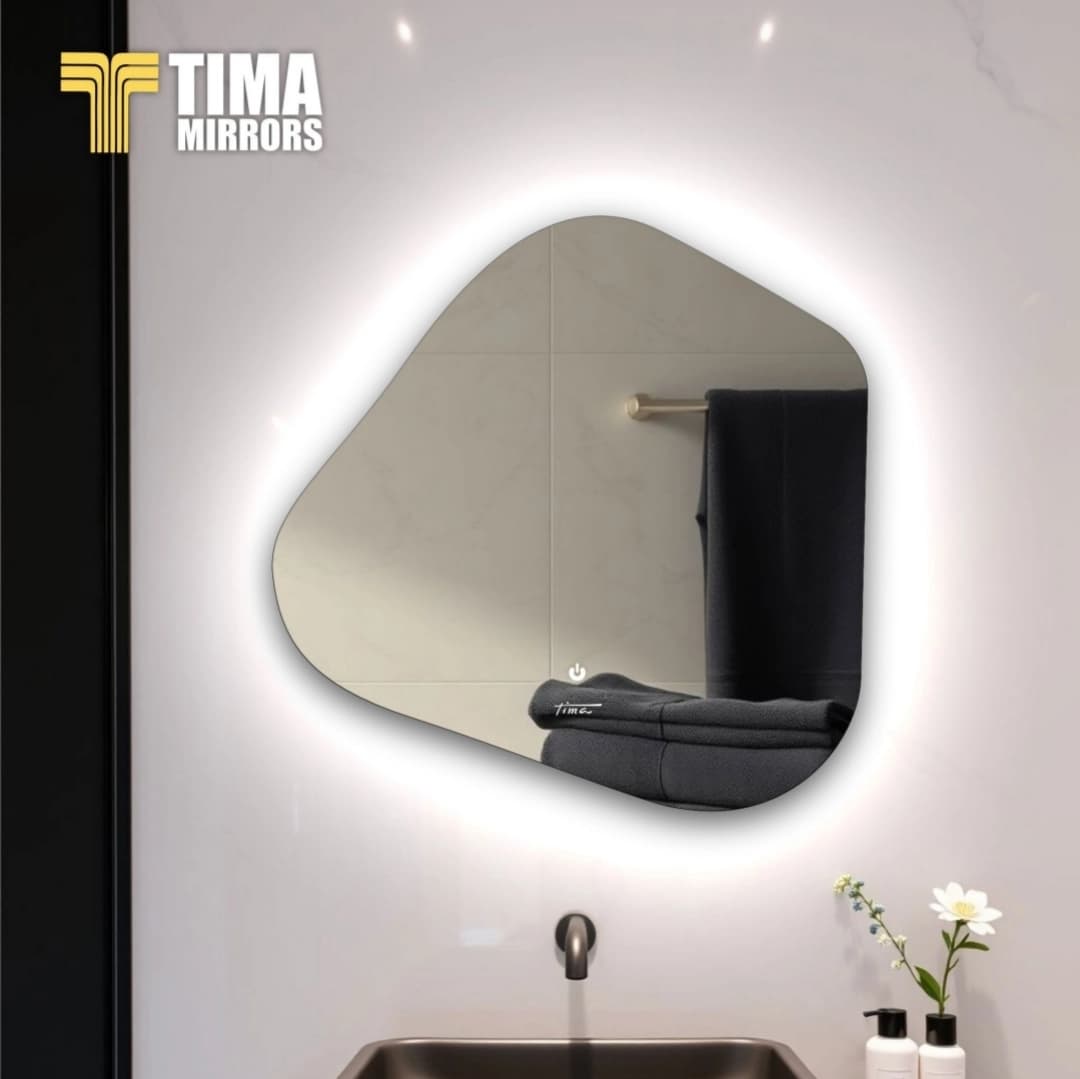 آینه سرویس بهداشتی تیما Tima مدل هوشمند کد 750 سایز 70 در 70