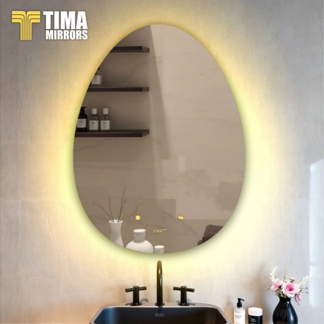 آینه سرویس بهداشتی تیما Tima مدل هوشمند کد 740 سایز 60 در 80