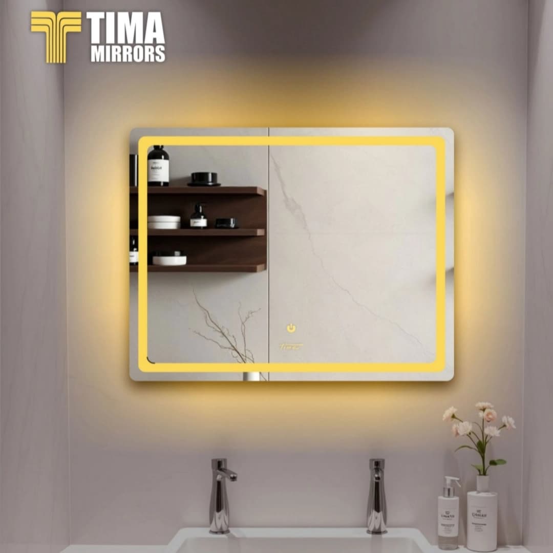 آینه سرویس بهداشتی تیما Tima مدل هوشمند کد 420 سایز 60 در 80
