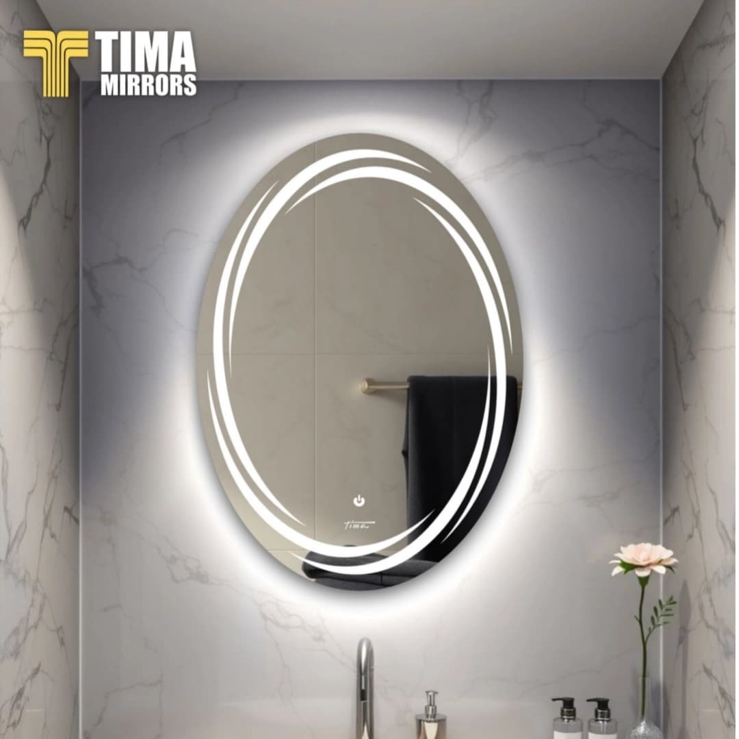آینه سرویس بهداشتی تیما Tima مدل هوشمند کد 200 سایز 50 در 70
