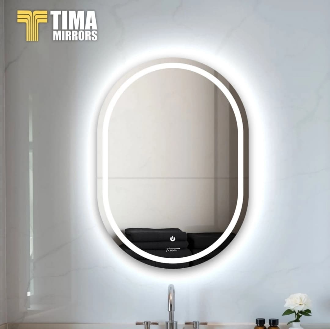 آینه سرویس بهداشتی تیما Tima مدل هوشمند کد 110 سایز 50 در 70