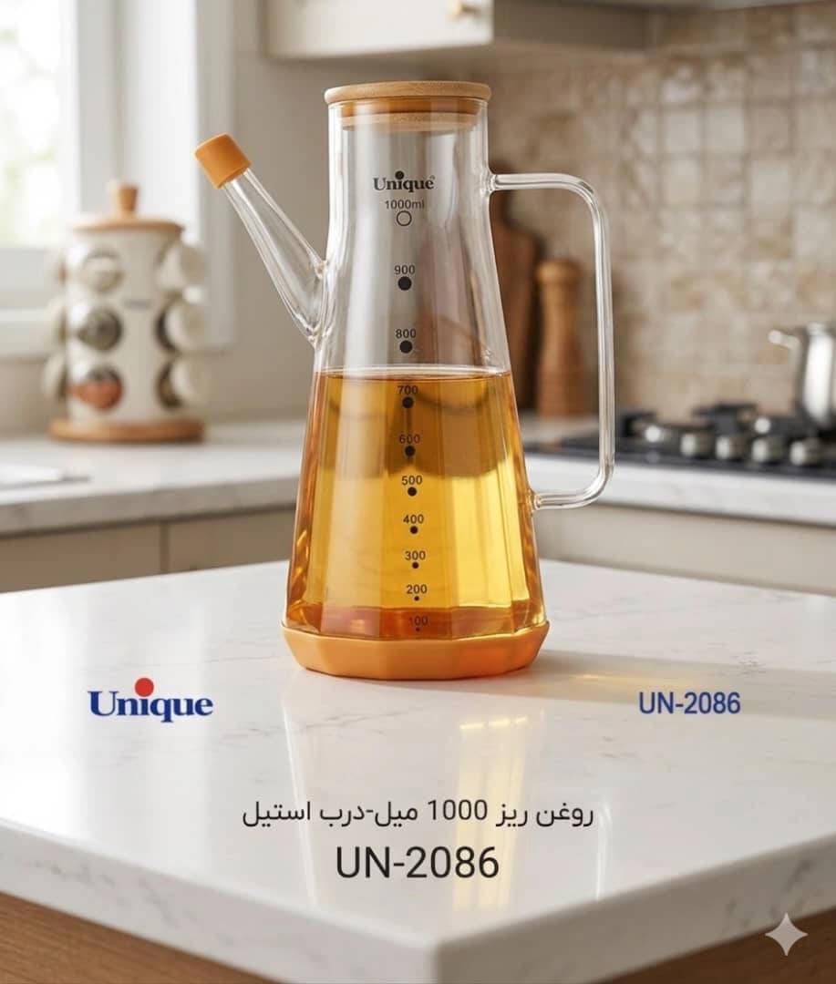 روغن ریز 1000 میل یونیک Unique درب استیل کد UN-2086