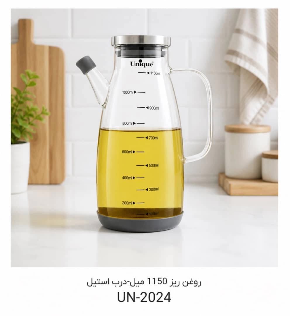 روغن ریز 1150 میل یونیک Unique درب استیل کد UN-2024