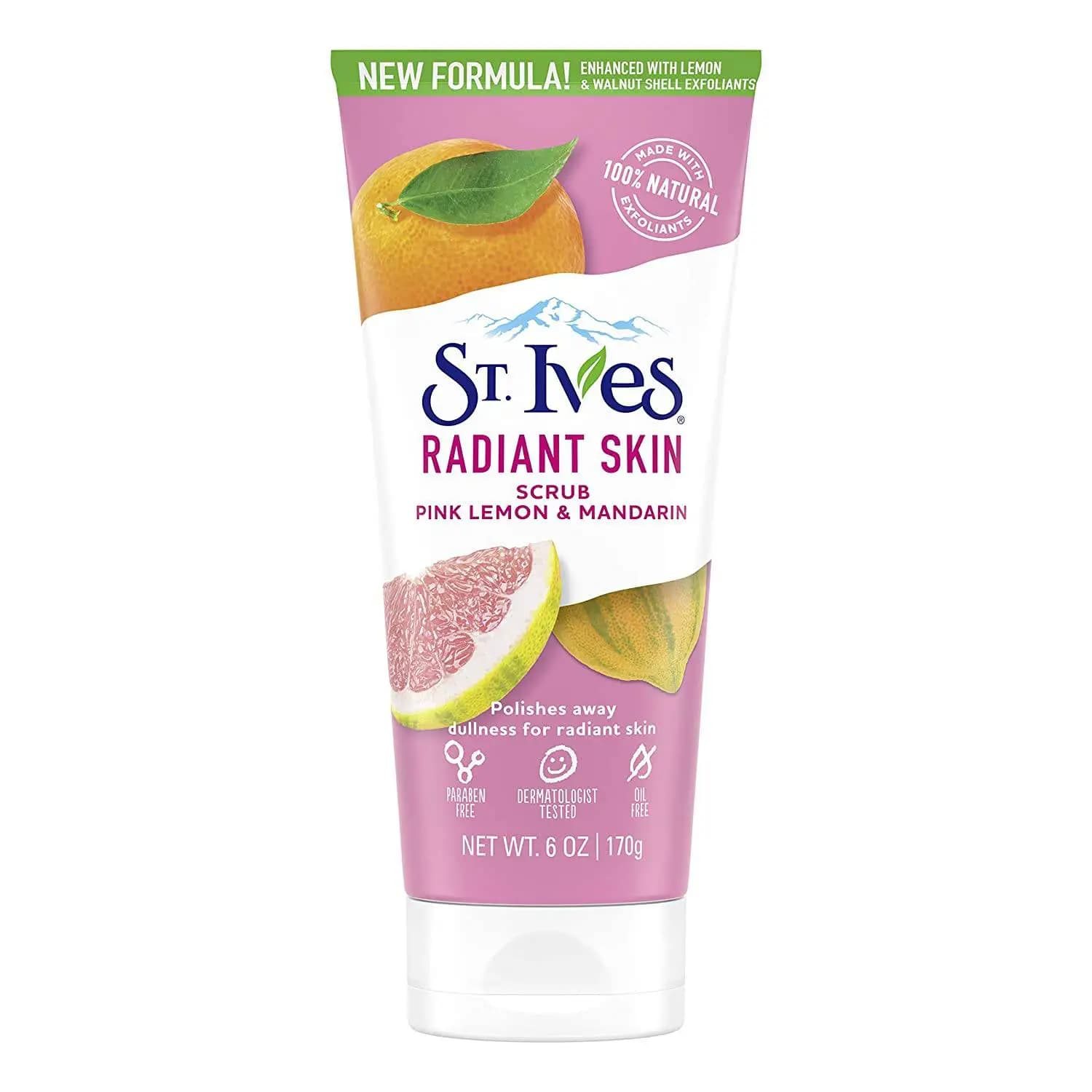 اسکراب سینت ایوز ST.IVES لیمو و پرتغال و گریپ فروت